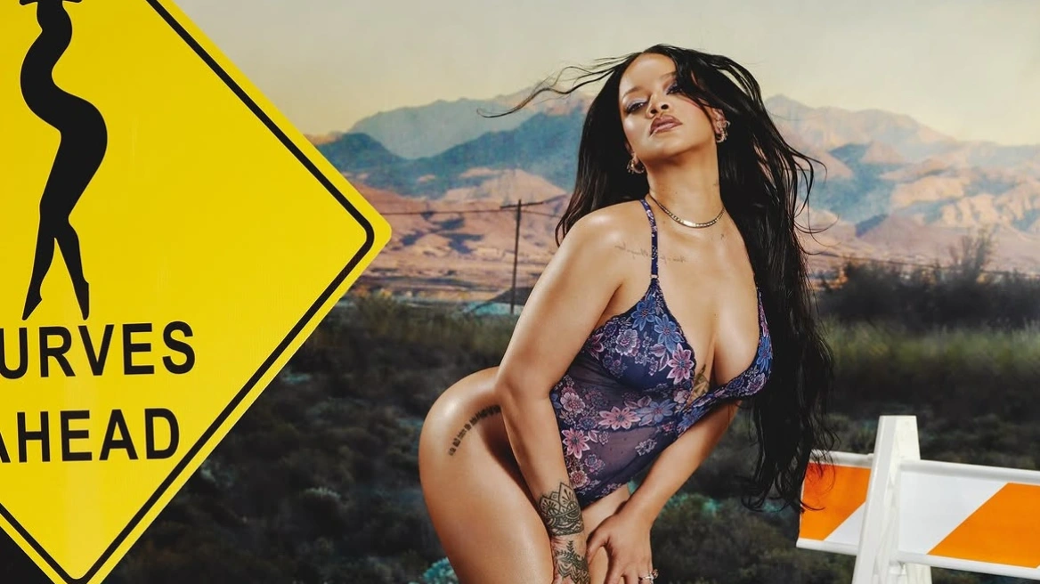 Η σέξι φωτογράφιση της Rihanna για την εταιρεία εσωρούχων της